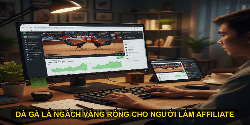 Tại sao Đá gà là ngách "vàng ròng" cho người làm Affiliate