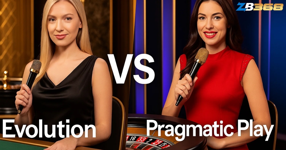 So Sánh Evolution và Pragmatic Play - "Đại Chiến" Sảnh Casino Live