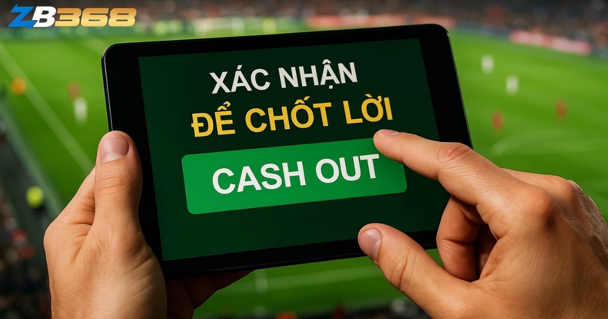 Xác nhận Cash out để chốt lời